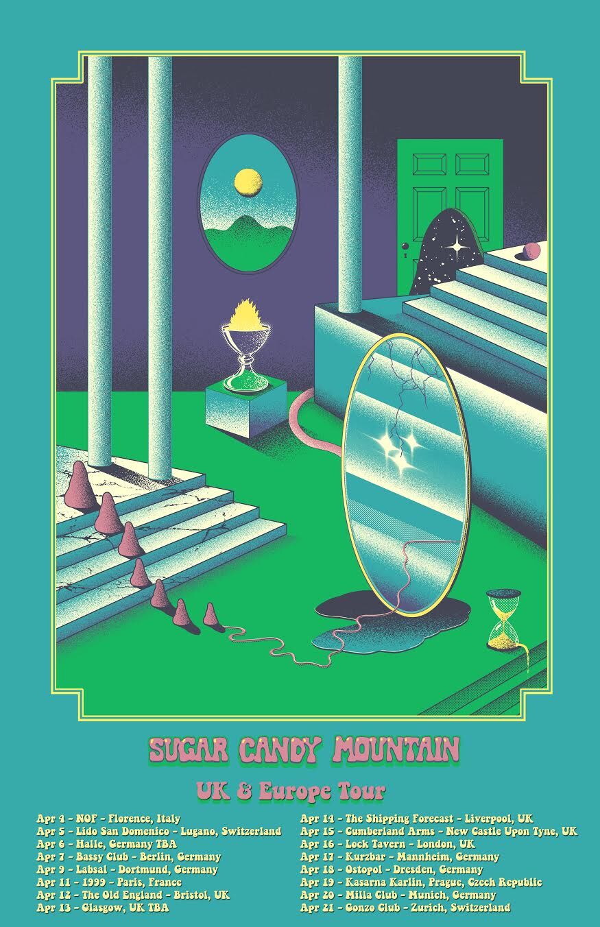 Sugar Candy Mountain Tourposter