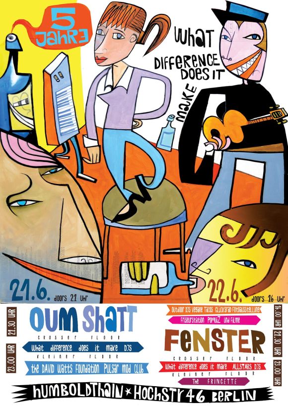 Happy Birthday WDDDIM with Oum Shatt and Fenster